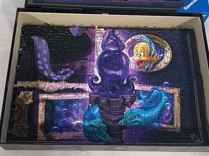 lot 287 image: Ravensburger Disney Villanous 1000 Piece Puzzle- Ursula