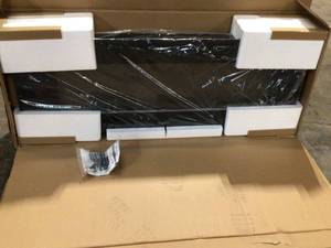 50 in. Wall-Mount Electric Fireplace with Overheating Protection in Black by Valuxhome Customer Returns See Pictures