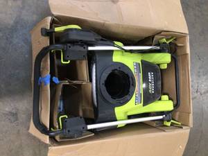40V HP Brushless 18 in. Single-Stage Cordless Electric Snow Blower (Tool-Only ) by RYOBI Customer Returns See Pictures