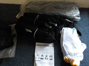lot 43 image: 2 Sets of Moving Straps and Gloves...