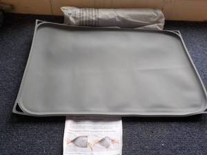 lot 44 image: 2 Pet Food Trays 19 x 13...