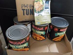 lot 216 image: 4 - 7.2 lb. Cans Musselmans Diced ...