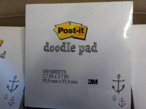 lot 226 image: 2 Boxes -6 Post It Doodle Pads each...