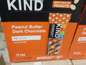 lot 232 image: Case of 6 Boxes KIND Peanut Butter ...