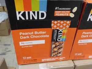 lot 233 image: Case of 6 Boxes KIND Peanut Butter ...