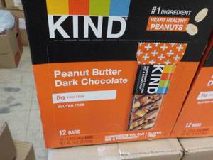 lot 234 image: Case of 6 Boxes KIND Peanut Butter ...