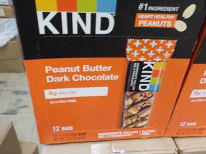 lot 236 image: Case of 6 Boxes KIND Peanut Butter ...