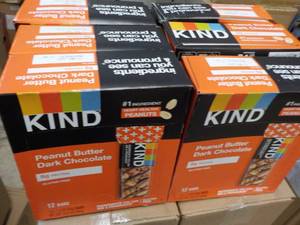 lot 237 image: Case of 6 Boxes KIND Peanut Butter ...