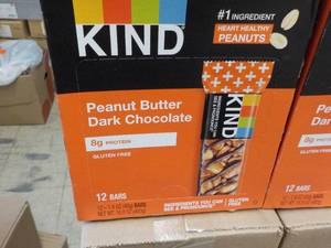 lot 238 image: Case of 6 Boxes KIND Peanut Butter ...