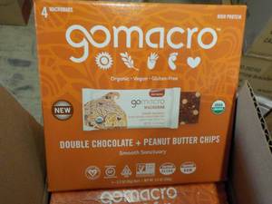 lot 243 image: 2 Cases Gomacro Protein Bars 56 to...