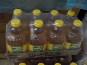 lot 257 image: 8 pack 64 oz Bottles Motts 100 % A...
