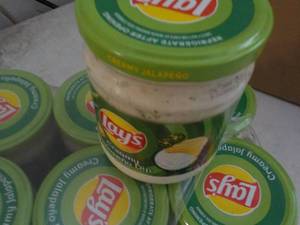 lot 283 image: 12 - 15 oz Jars Lays Creamy Jalapen...