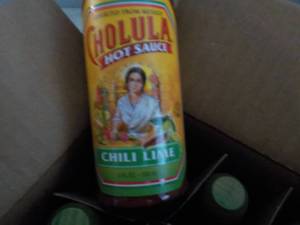 lot 286 image: Case of 12 Cholula Hot Sauce...
