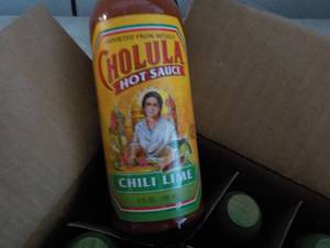 lot 288 image: Case of 12 Cholula Hot Sauce...