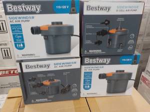 lot 316 image: 4 Bestway Air Pumps...