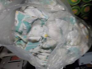 lot 358 image: 100 or so Newborn to 3 Mo Size Diap...