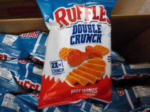 lot 366 image: Case of Ruffles Double Crunch Hot W...