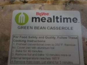 lot 425 image: Case of Mealtime Green Bean Cassero...