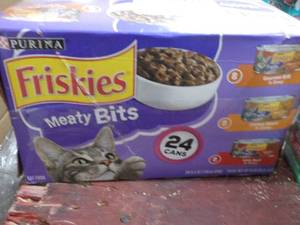 lot 84 image: Friskies 24 Cans Cat Food...
