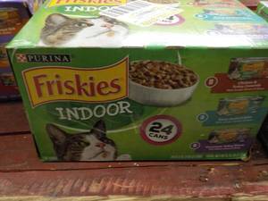 lot 85 image: Friskies 24 Cans Cat Food...