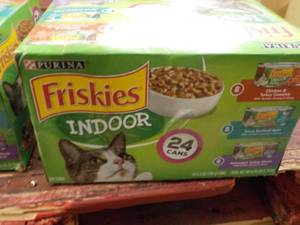 lot 86 image: Friskies 24 Cans Cat Food...