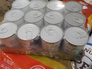 lot 111 image: 12 pack Beyond Wild Canned Dog Food...