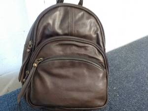 lot 137 image: Canyon Leather Back Pack...