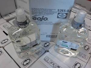 lot 15 image: 2 Jugs GOJO Hand Cleaner...