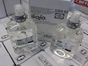 lot 17 image: 2 Jugs GOJO Hand Cleaner...