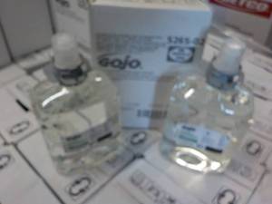 lot 19 image: 2 Jugs GOJO Hand Cleaner...