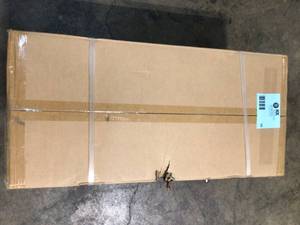 Ready-to-Assemble 24-Gauge Steel Wall Mounted Garage Cabinet in Black (28 in. W x 29 in. H x 12 in. D) by Husky Customer Returns See Pictures