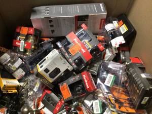 Lot of Door Handles and Small  Housewares Various Models and Conditions See Pictures