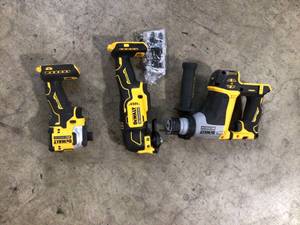 Lot of Dewalt Power Tools No Batteries No Chargers Customer Returns See Pictures