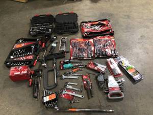 Lot of Assorted  Husky Hand Mechanic  Tools various models and conditions See Pictures
