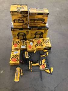 Lot of Assorted Dewalt Tools various models and conditions customer Returns See Pictures
