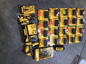 Lot of Mixed Assorted Dewalt Tools and Power Tools See Pictures