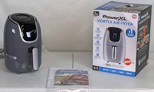 lot 78 image: PowerXL Vortex 2 Quart Air Fryer (GRAY)