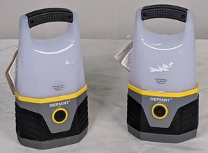 lot 61 image: A Pair of Defiant 500 Lumens LED Floating Lantern