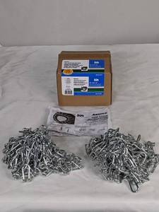 lot 46 image: Arnold Tractor Tire Chains for 18 in. x 8.5 in. Wheels (Set of 2)