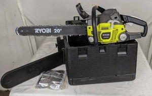 lot 152 image: Ryobi RY5020 20 Chainsaw with Case
