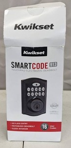 lot 171 image: Kwikset 913 Smartcode Traditional Electronic Deadbolt