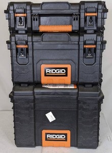 lot 174 image: RIDGID PRO Tool Storage System (3-Piece)