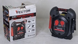 lot 200 image: Vector 700 Peak Amp Jump Starter, One USB Charging Port, Rechargeable