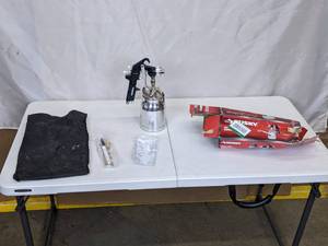 lot 223 image: Husky Siphon Feed Spray Gun