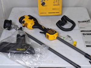 lot 218 image: DeWalt 60V 17 Brushless String Trimmer