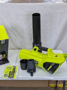 lot 273 image: Ryobi 40V HP Brushless 190 MPH 730 CFM Cordless Battery Jet Fan Leaf Blower (Tool Only)