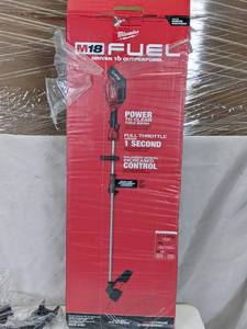 lot 263 image: Milwaukee M18 FUEL 18-Volt Lithium-Ion Cordless Brushless String Grass Trimmer with Attachment Capability (Tool-Only)