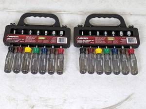 lot 301 image: Set of Two Husky Nut Driver Sets (7-Piece)