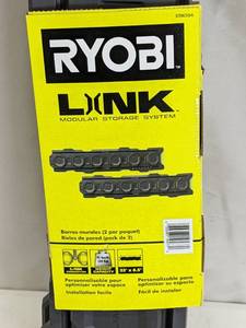 lot 303 image: RYOBI LINK Wall Rails (2-Pack)