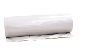 lot 138 image: Husky 40 ft. x 100 ft. Clear 4 mil Plastic Sheeting